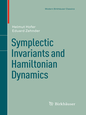 cover image of Symplectic Invariants and Hamiltonian Dynamics